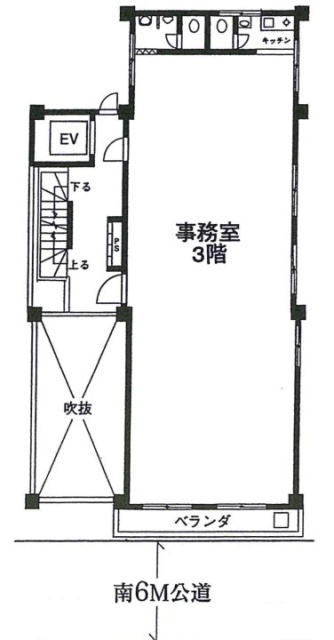 エイトビル3F 間取り図