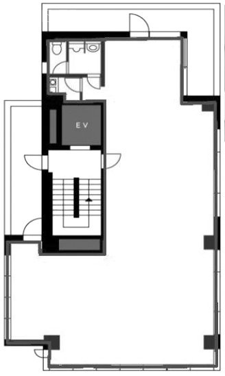 二見早稲田ビル4F 間取り図