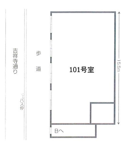 ドルチェ吉祥寺101 間取り図