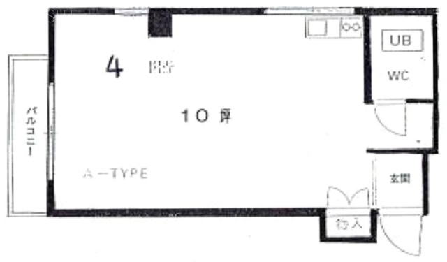 OSKビル4F 間取り図