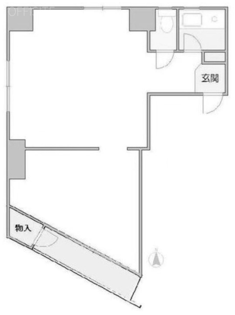 ストークビル道玄坂301 間取り図