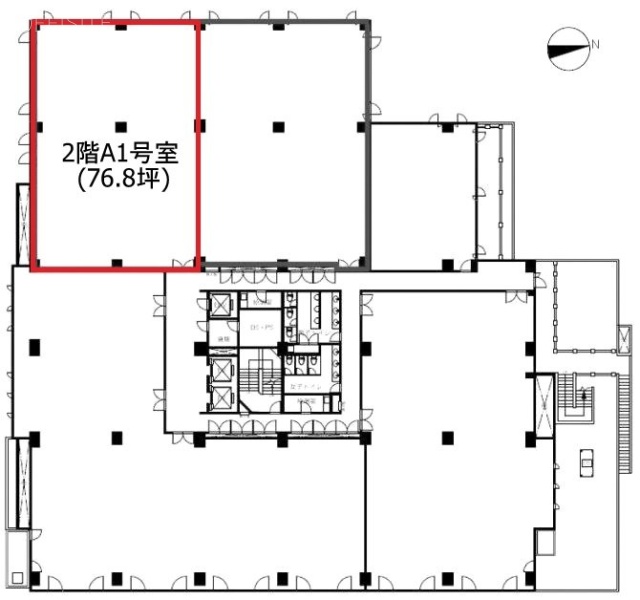 ルーシッドスクエア新宿イーストビルA1 間取り図