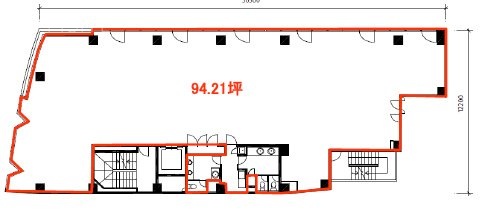 いちご半蔵門ビル2F 間取り図