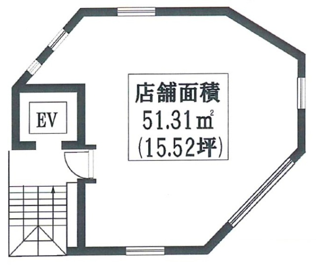 コムス世田谷ビル2F 間取り図