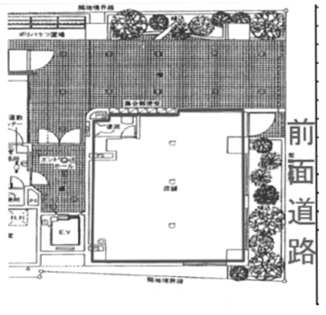 マートルコート駒込ビル1F 間取り図