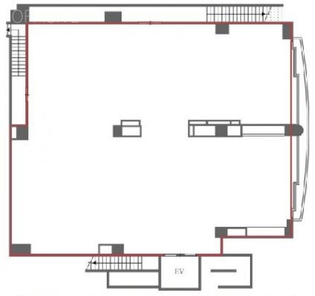 花和ビル2F 間取り図