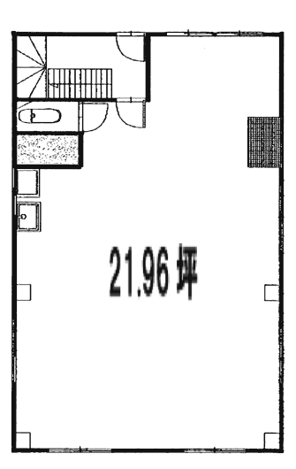 昌弘社(しょうこうしゃ)ビル1F 間取り図