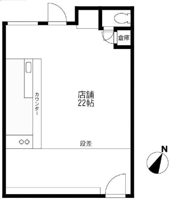 西調布駅前センタービル2F 間取り図