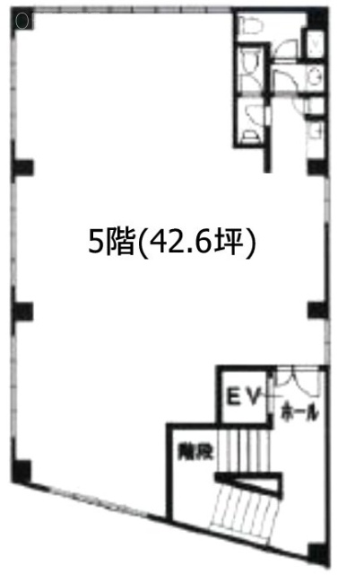 協立コーポレーション第1ビル5F 間取り図