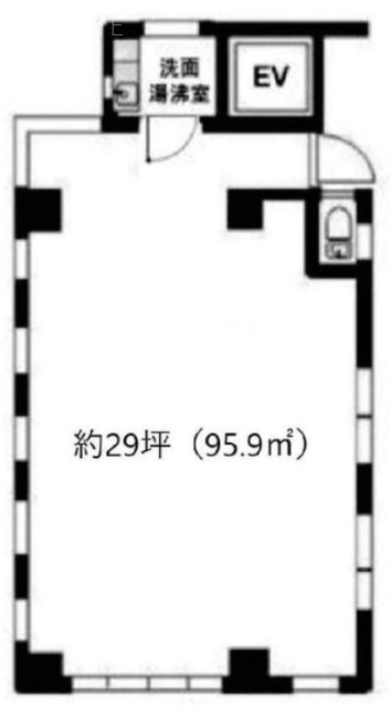 第2久保ビル2F 間取り図