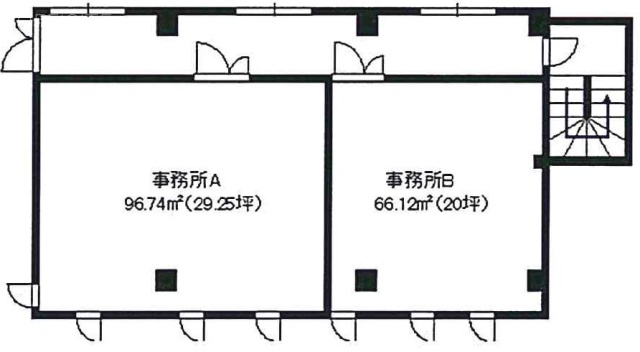 新横浜中村ビル8-B 間取り図