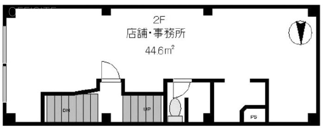 THBビル2F 間取り図