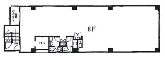 大和ビル8F 間取り図