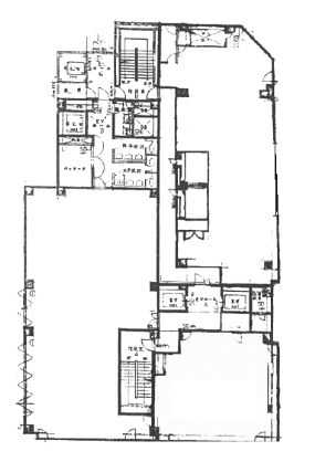 新宿高野第2ビルC 間取り図