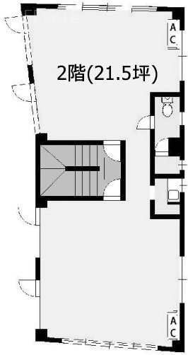 エミシア文京音羽2F 間取り図