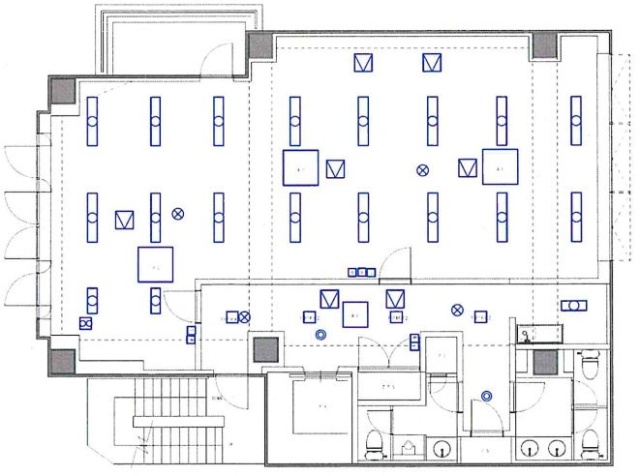 日宝秋葉原ビル11F 間取り図