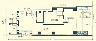 吉元ビル1F～2F 間取り図