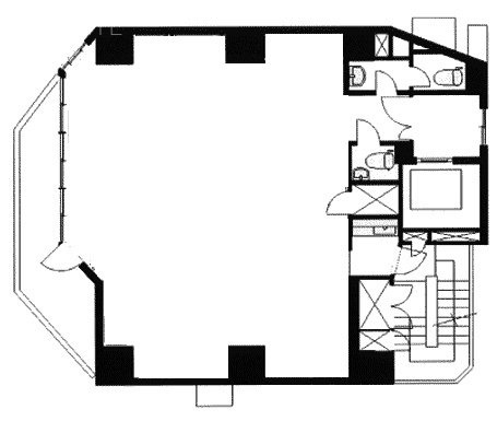 いちご大手町ノースビル2F 間取り図