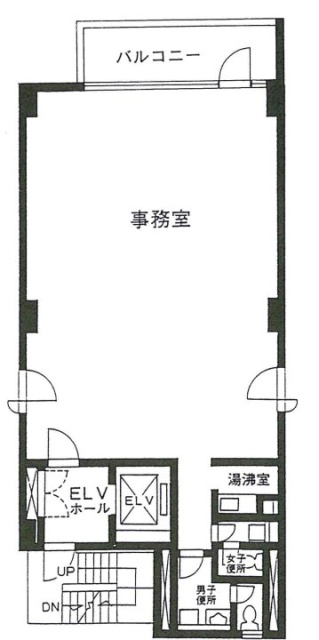 タイヨービル6F 間取り図