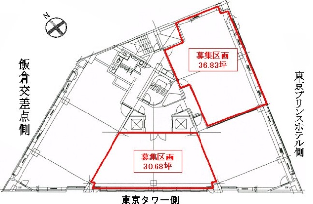 32芝公園ビル7F 間取り図