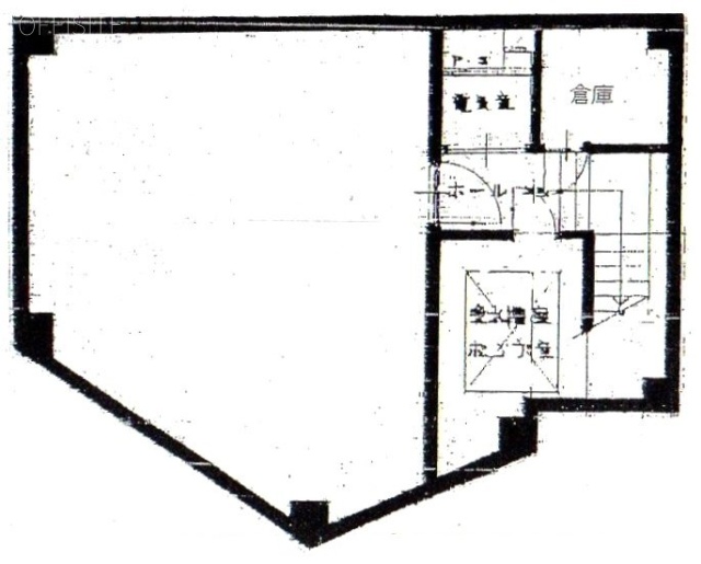 江島屋ビルB1F 間取り図