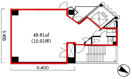 チャンピオンタワー8F 間取り図