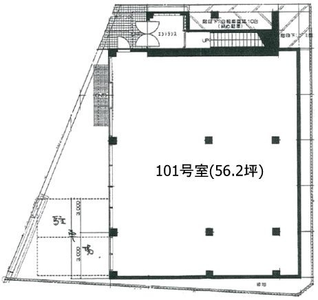 グリーンレジデンス西落合101 間取り図