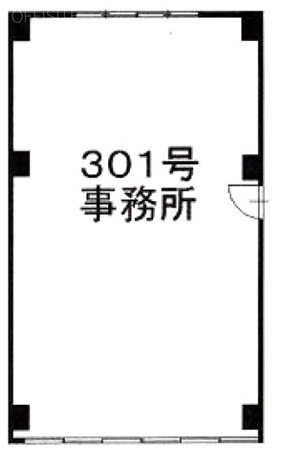 東興ビル301 間取り図