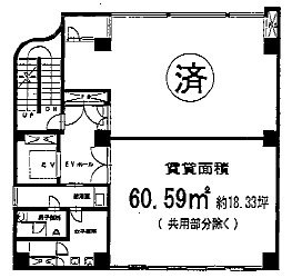 なとりビル3F 間取り図