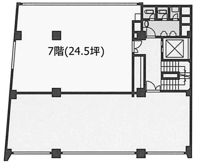 小谷ビル7F 間取り図