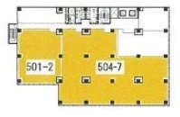 オリンピック曙町ビル5F 間取り図