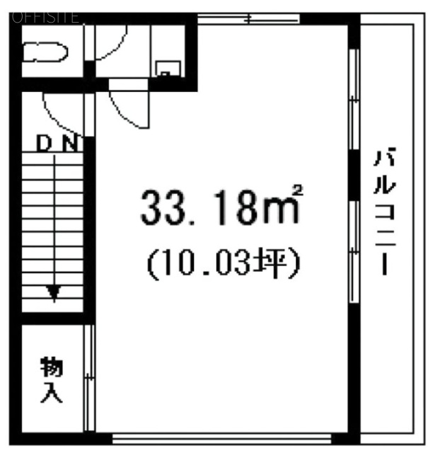 杉山ビル201 間取り図