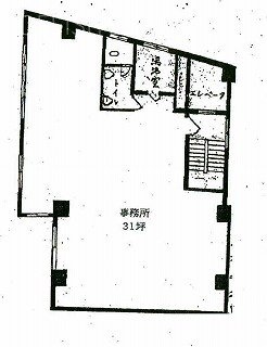 石堂第2ビル4F 間取り図