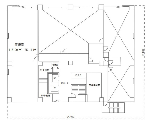 新栄ビル10F 間取り図
