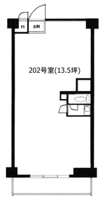 ニュー青山ビル202 間取り図
