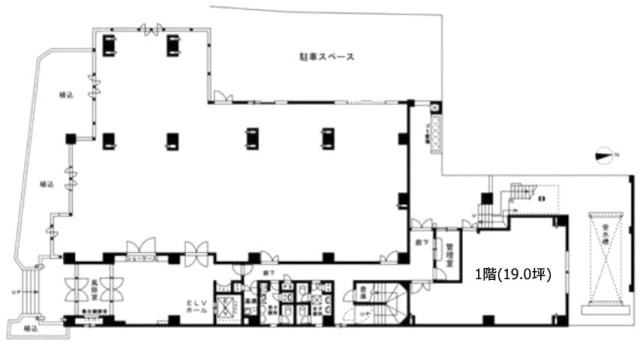 文京須賀ビル1F 間取り図