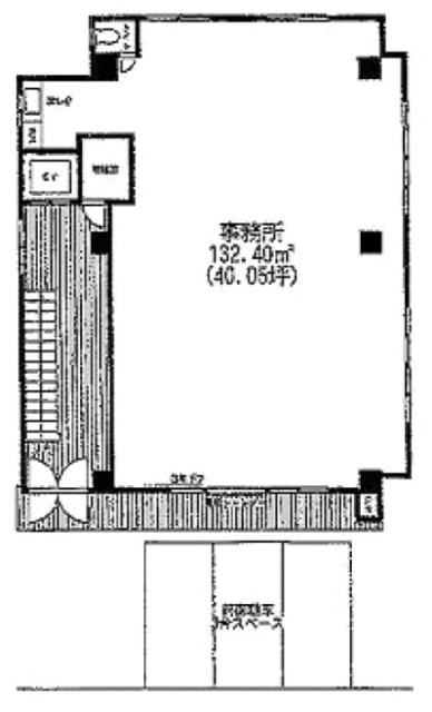 メゾンミナミビル1F 間取り図