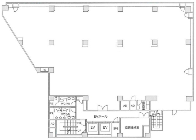 藤久ビル東1号館5F 間取り図