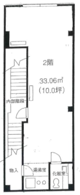 横尾(YOKOO)ビル2F 間取り図