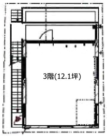ハーベスト恵比寿ビル3F 間取り図