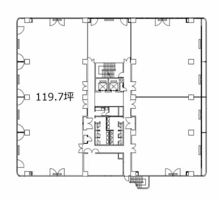 オーク大塚ビル2F 間取り図