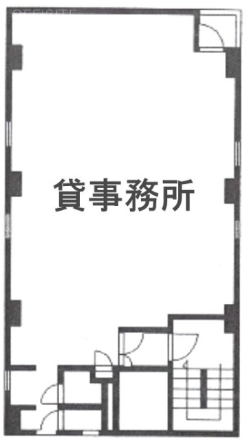 東京慶北ビル4F 間取り図
