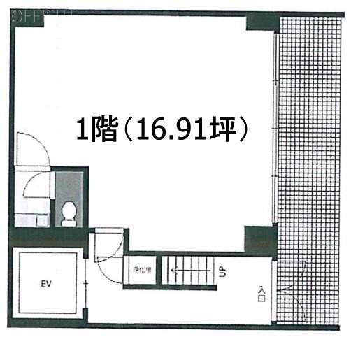 トーワビル1F 間取り図