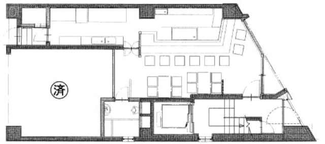 新井ビル1F 間取り図