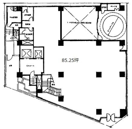 西新宿高木ビル1F 間取り図