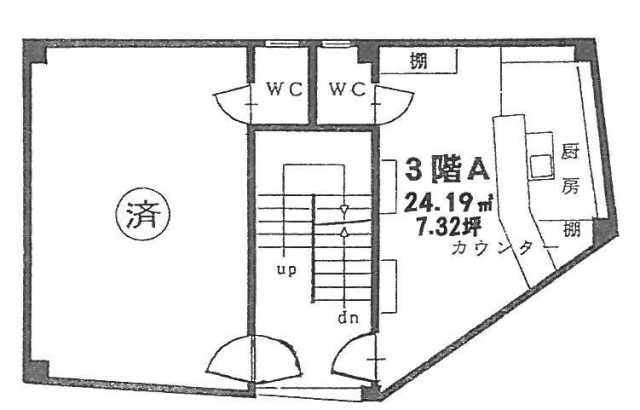国久ビルA 間取り図