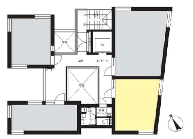 VORT青山Leap203 間取り図
