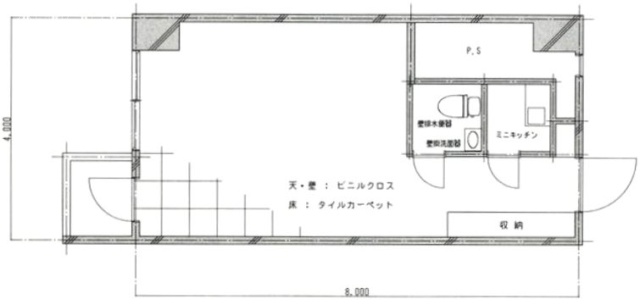 渋谷ホームズ816 間取り図