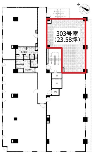 VORT西新宿303 間取り図