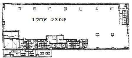 飯田橋升本ビル2F 間取り図